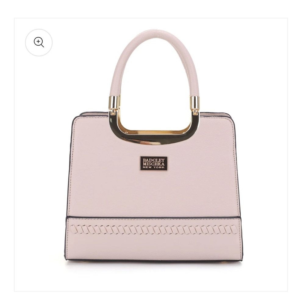 Badgley Mischka The Anne Double Satchel Handbag